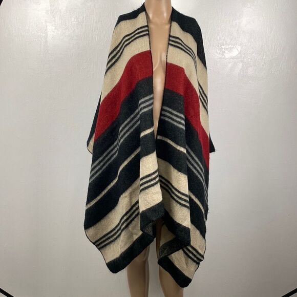 AKIRA Multi Strip Large Blanket Scarf Wrap - Picture 1 of 6